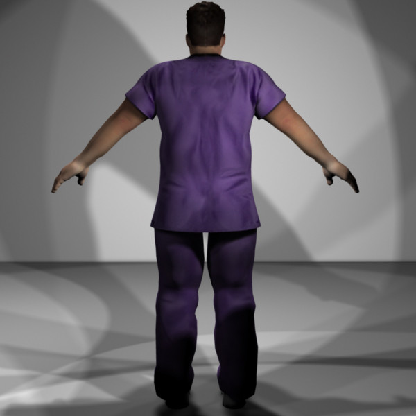3d model rigged medical personnel - Medical Personnel Collection Rigged - Men #2 by MasonMotion